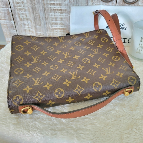 💕DISCONTINUED Very Rare Crossbody/ Shoulder Bag LOUIS VUITTON "Monceau 28" - Picture 10 of 16